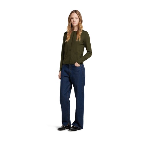 Cashmere silk cardigan