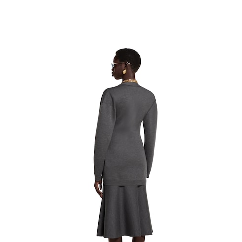 Cardigan in lana ultrafine