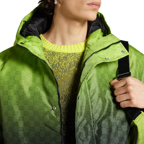 Printed nylon jacket