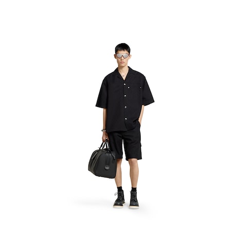 GG cotton denim jacquard shirt