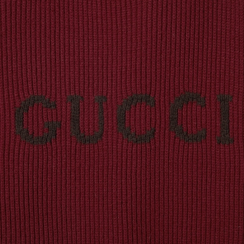 Maglione in maglia di lana e cashmere a coste
