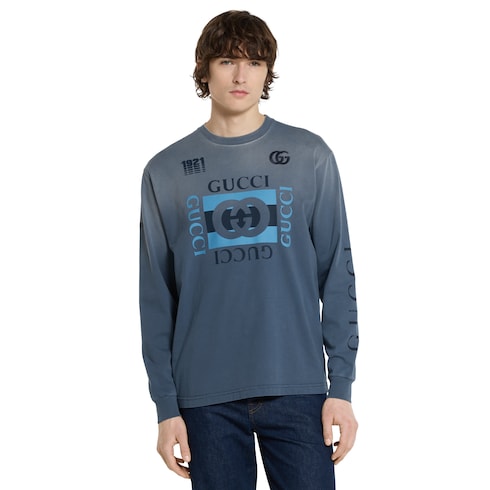 T-shirt en jersey de coton imprimé