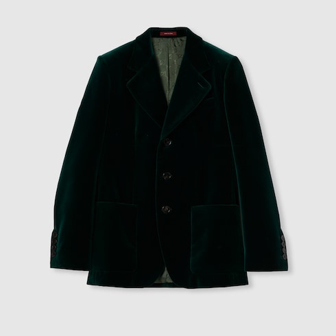 Chaqueta de terciopelo de algodón elástico