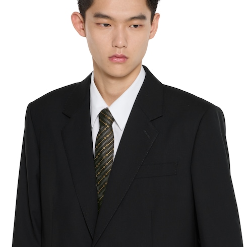 홀스빗 실크 자카드 타이