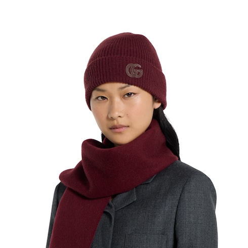 Bufanda de cashmere con parche