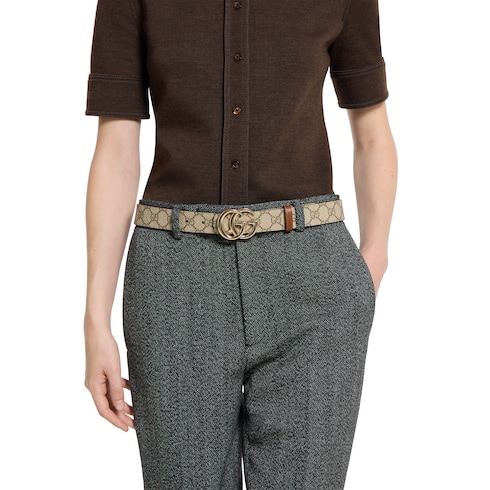 Ceinture réversible GG Marmont
