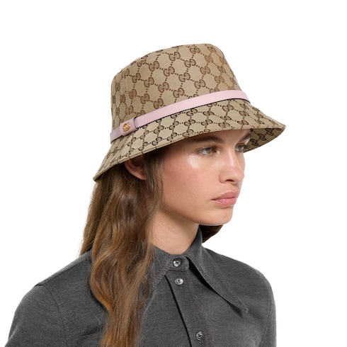 GG canvas bucket hat