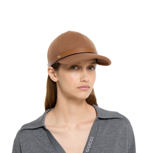 Wool baseball hat