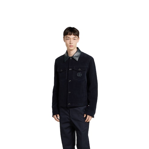 Veste en velours de coton côtelé
