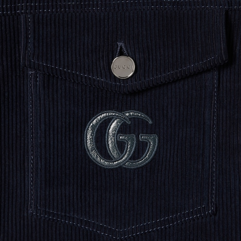 Veste en velours de coton côtelé