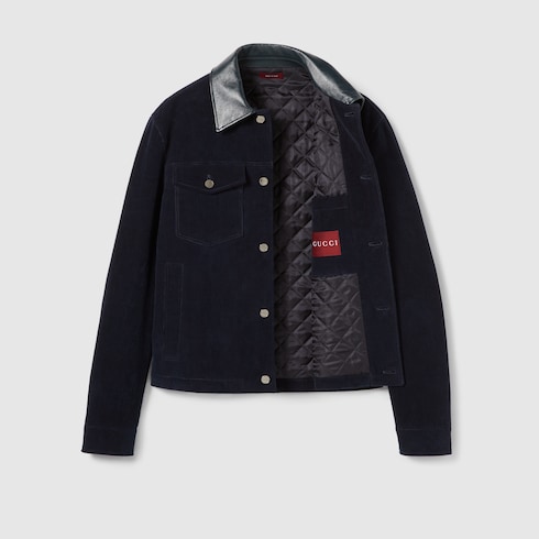 Veste en velours de coton côtelé