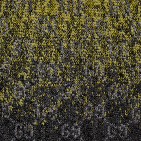GG wool cashmere jacquard sweater
