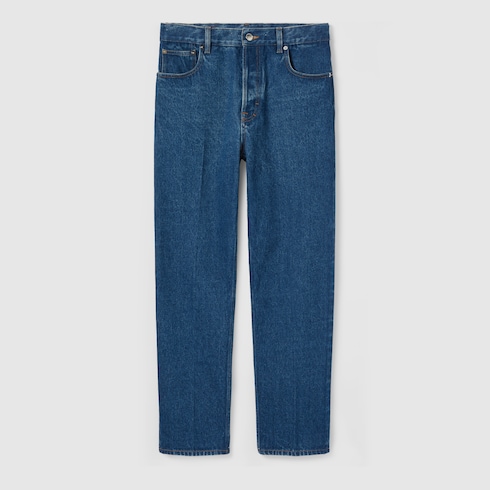Cropped denim pant