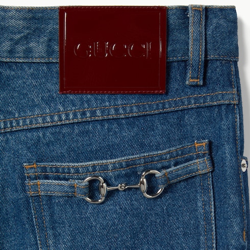 Cropped denim pant