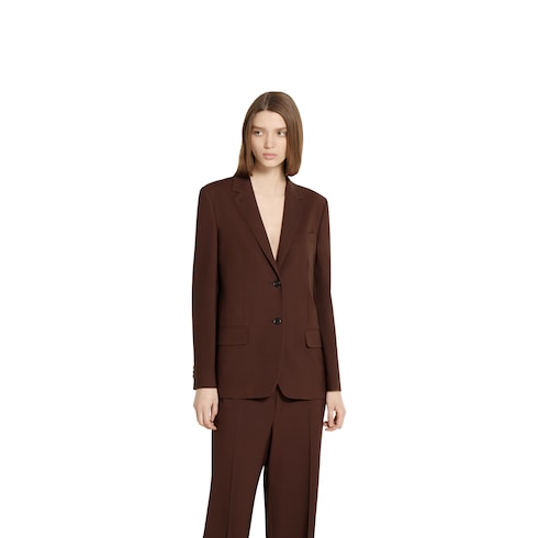 Veste en laine stretch légère