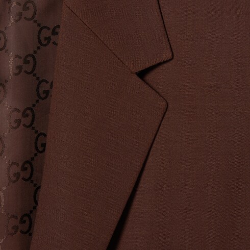 Blazer aus leichter Stretchwolle