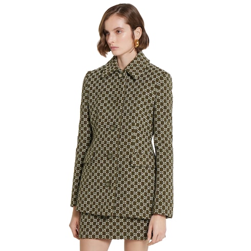 GG cotton bouclé jacket