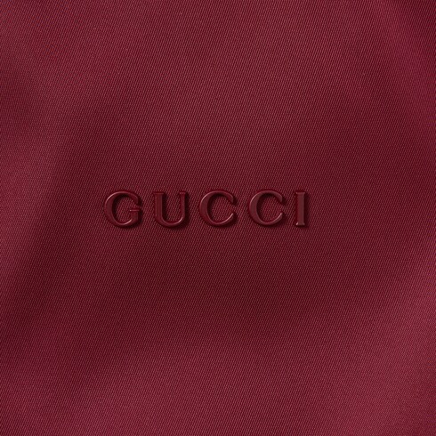Fine nylon dress with logo