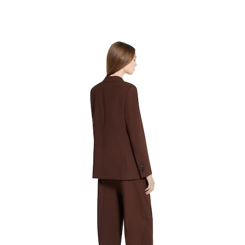 Stretch light wool jacket