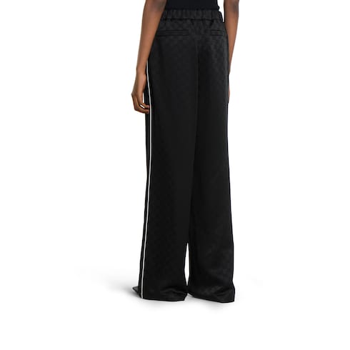 Pantalone in raso GG