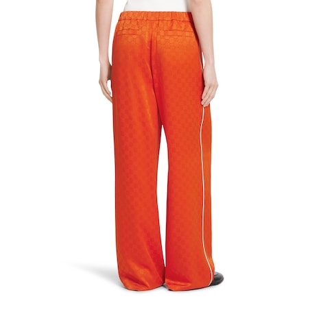 Pantalón de satén con GG