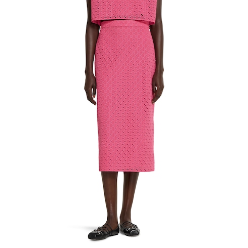GG macramé skirt