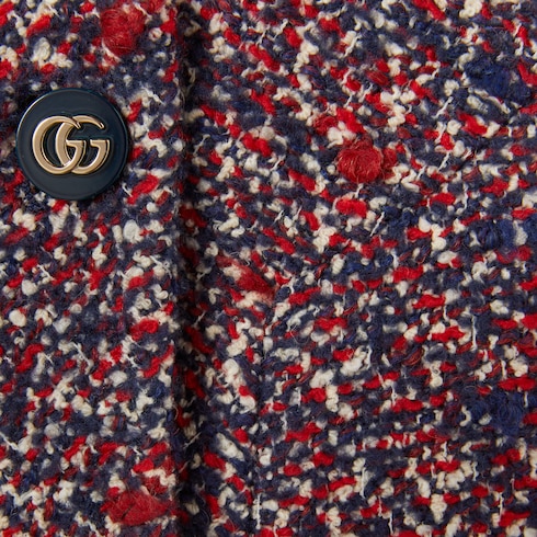 Giacca in lana bouclé