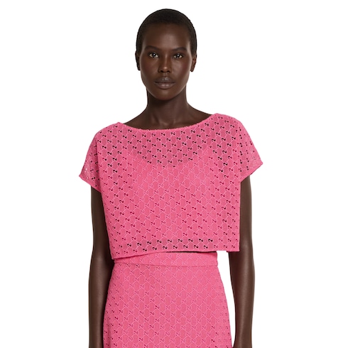 GG macramé top