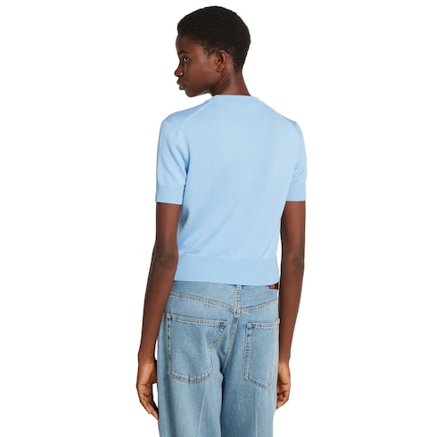 Extra fine wool top with patch