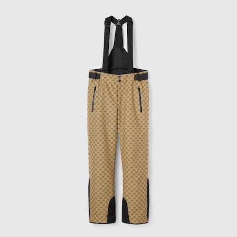 GG technical fabric jacquard pants