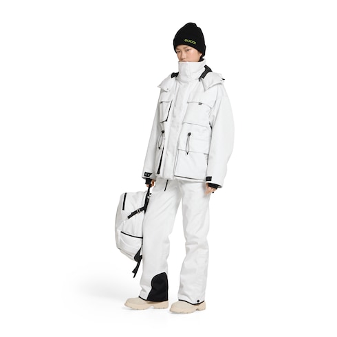 GG technical fabric jacquard pants