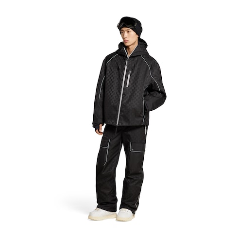GG technical fabric jacquard pant