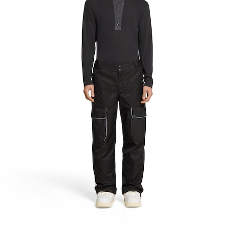 GG technical fabric jacquard pant