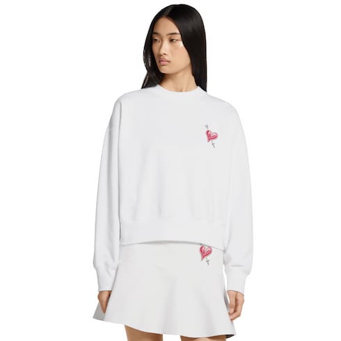 Sweatshirt aus Baumwolljersey mit Patch