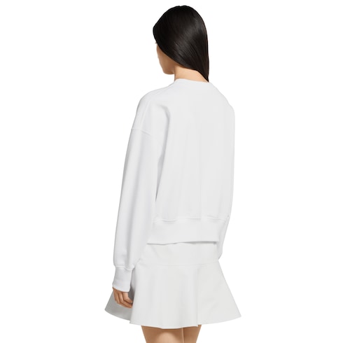 Sweatshirt aus Baumwolljersey mit Patch