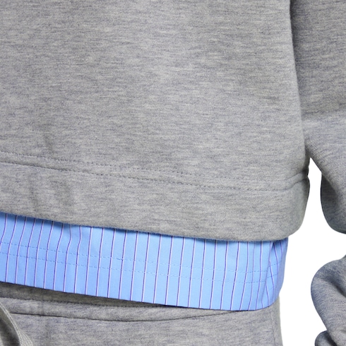 Sweatshirt aus Baumwolljersey mit Stickerei