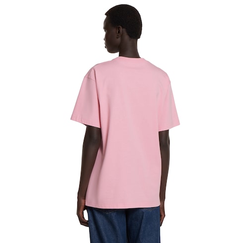 Cotton jersey T-shirt with print