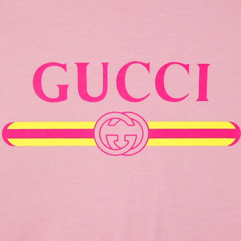 Playera de punto de algodón con estampado