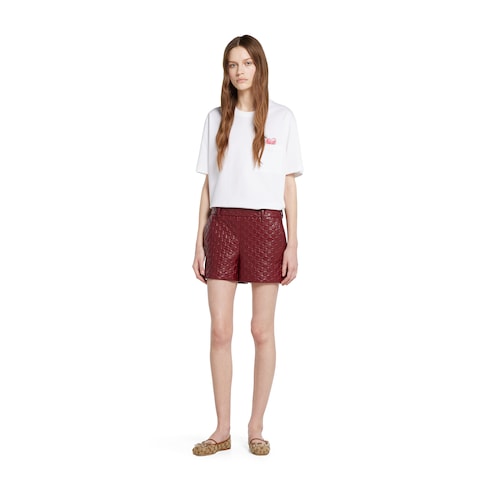 Cotton jersey T-shirt with print