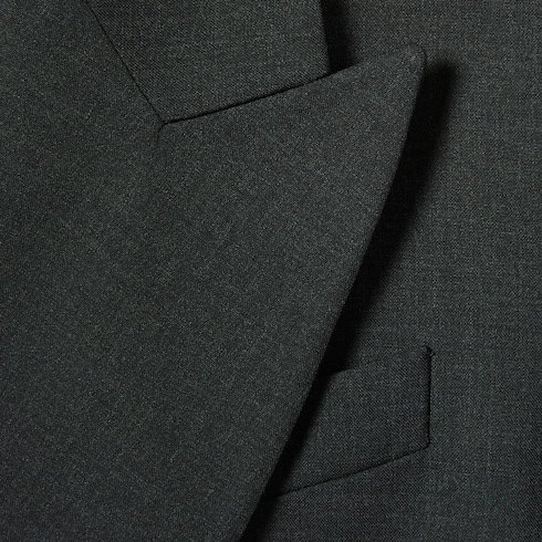 Double-breasted wool jacket