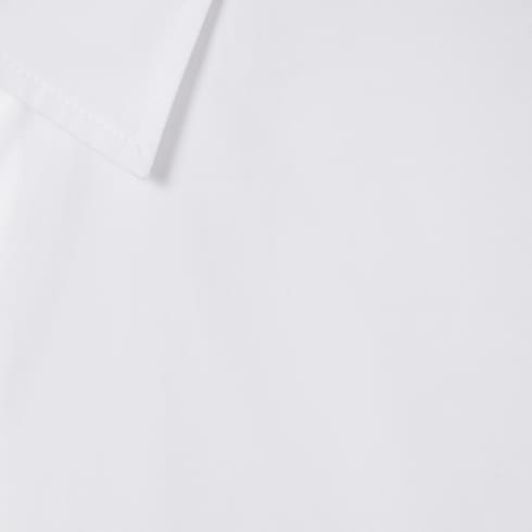 Chemise en popeline de coton avec broderie
