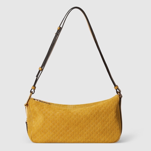 Bolso de hombro Gucci Half Horsebit mediano