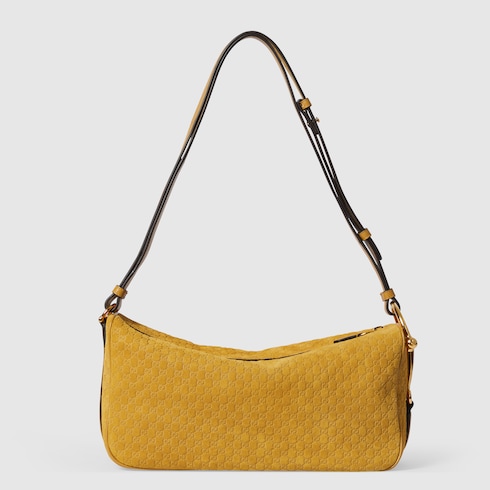 Bolso de hombro Gucci Half Horsebit mediano