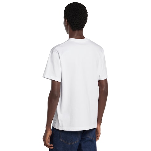 Camiseta de punto de algodón con estampado
