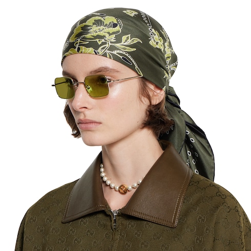 Square frame sunglasses