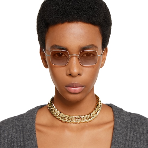 Lunettes de soleil carrées