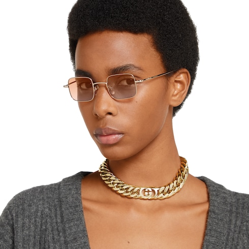 Square frame sunglasses