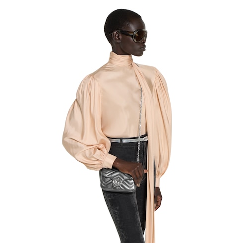 GG Marmont Mini-Schultertasche