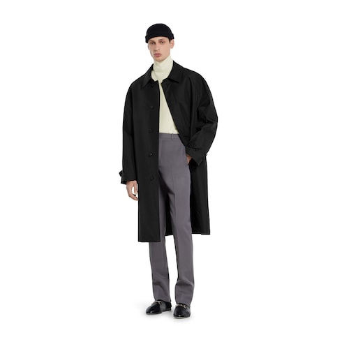 Cappotto in popeline tecnico