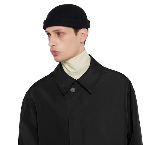 Cappotto in popeline tecnico